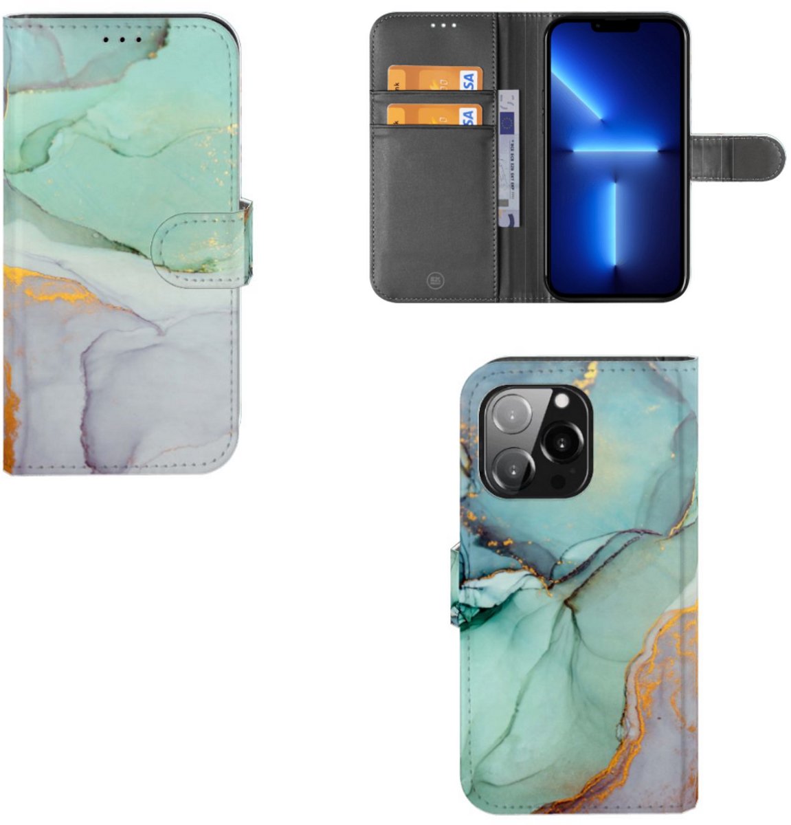 Hoesje voor iPhone 13 Pro Watercolor Mix