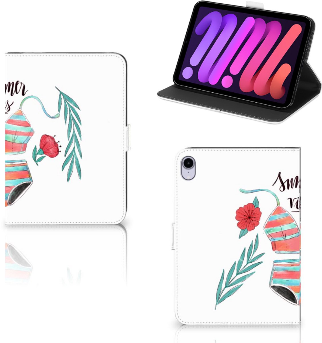 iPad Mini 6 (2021) Hippe Tablet Hoes Boho Summer