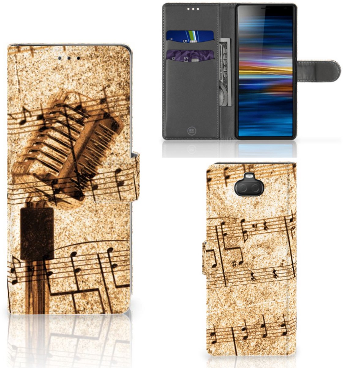 Sony Xperia 10 Telefoonhoesje met foto Bladmuziek