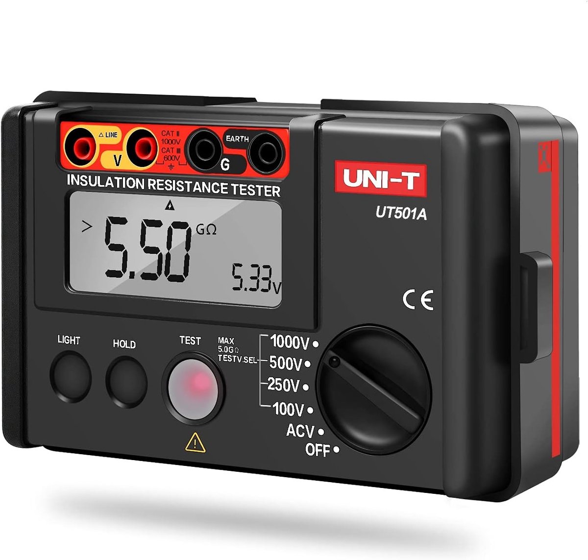 Digitale Isolatie Multimeter Tester Meter voor Isolatieweerstand en Spanning
