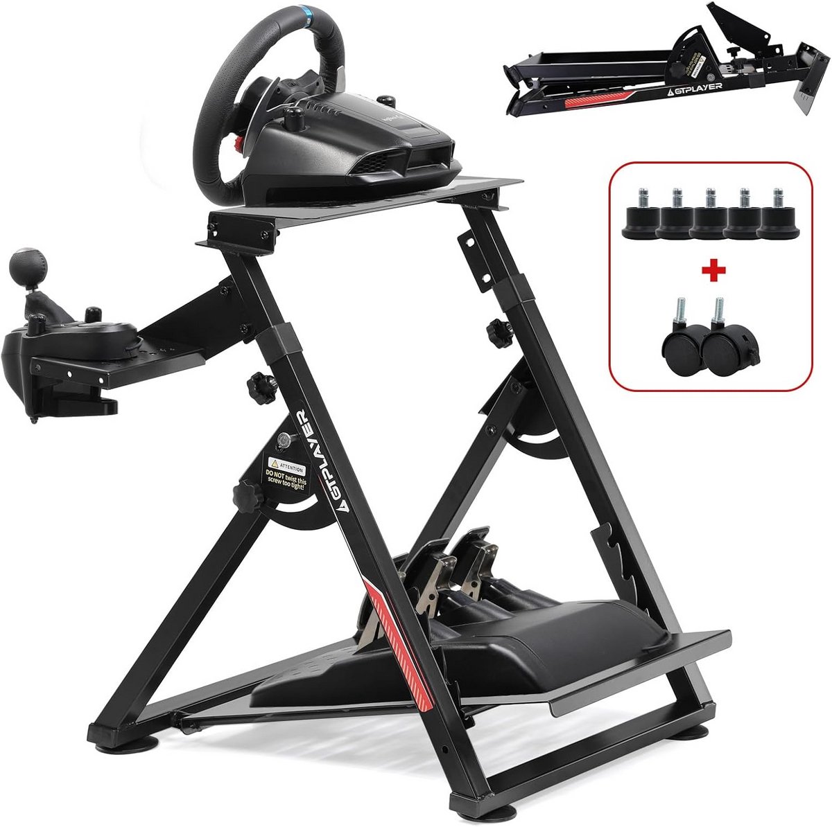 Wheel Stand - Racestuur Standaard - Verstelbaar - Cockpitstand