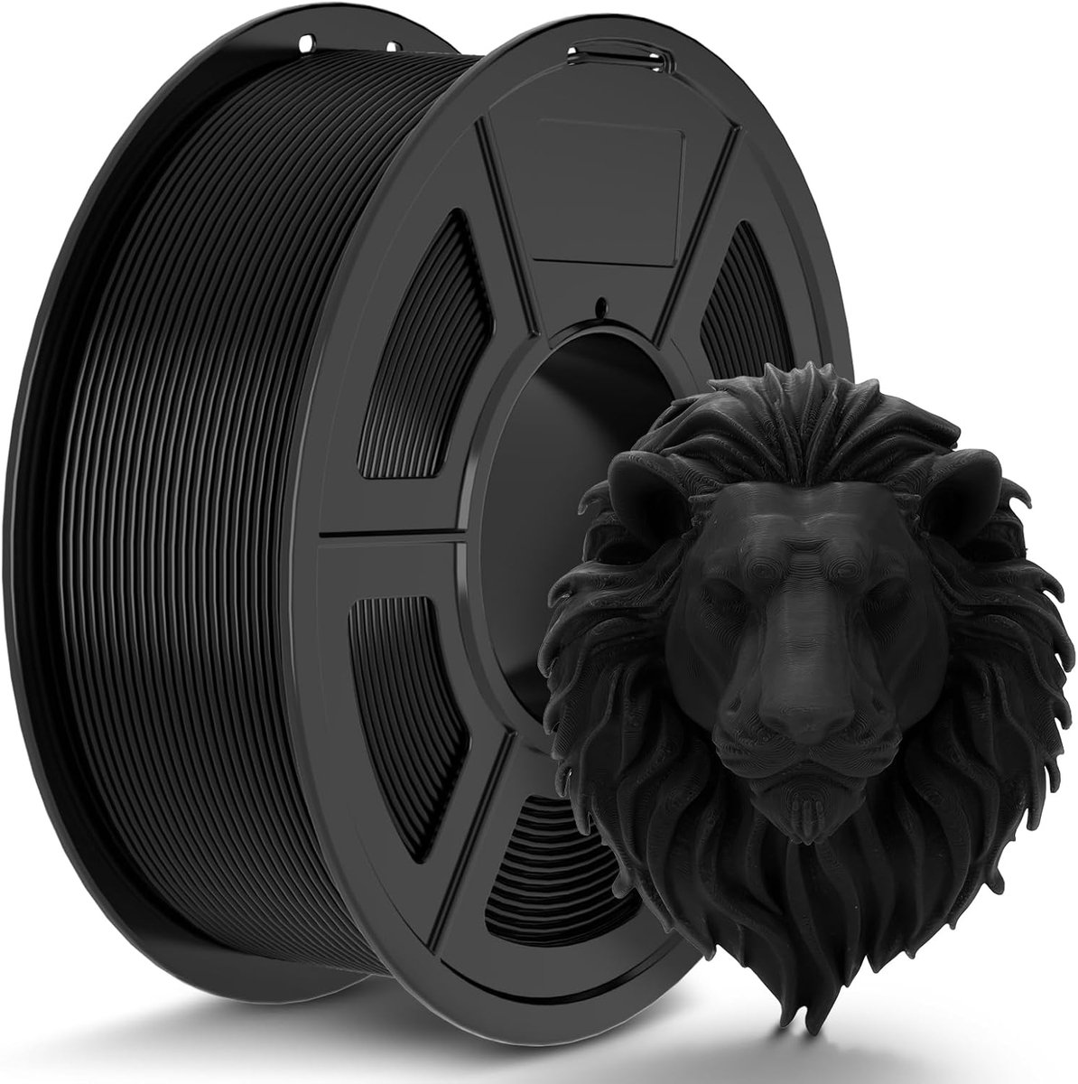 PLA Filament 1,75 mm Zwart - 1 kg - Voor 3D-printers - Hoge nauwkeurigheid