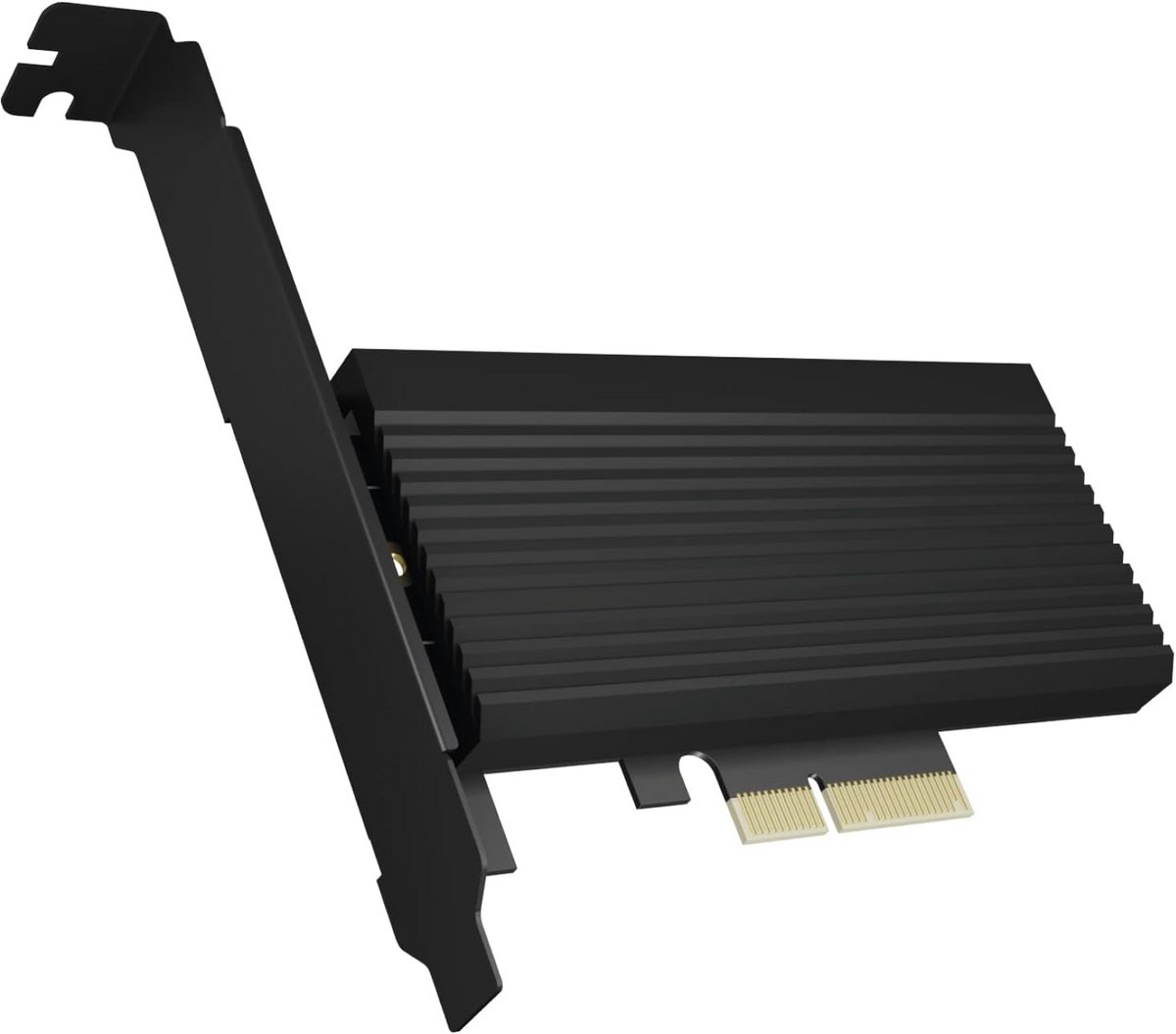 M.2 NVMe SSD naar PCIe 4.0 X4 Adapterkaart met Aluminium Koeling en USB C