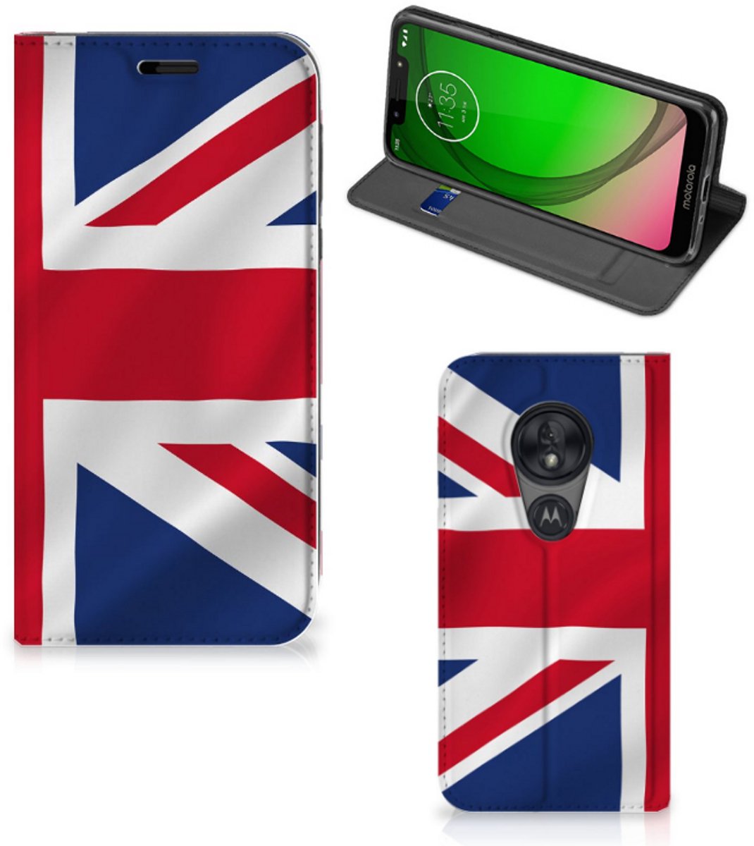 Motorola Moto G7 Play Standcase Groot-Brittannië