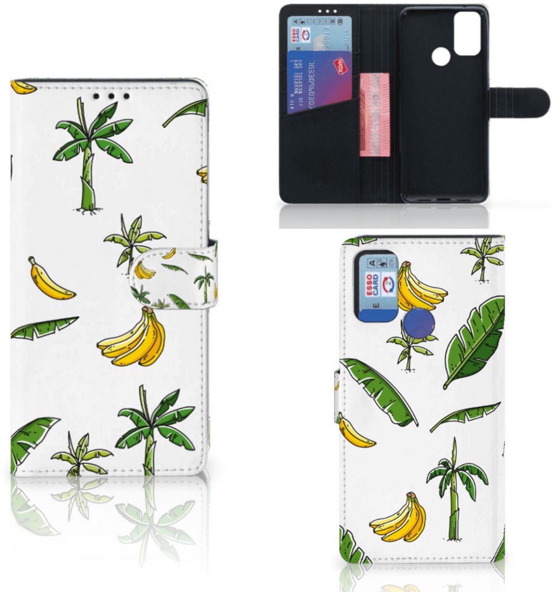 Alcatel 1S (2021) Hoesje Banana Tree