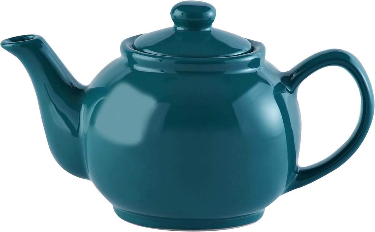 Theepot Steengoed Blauw 2 Kops