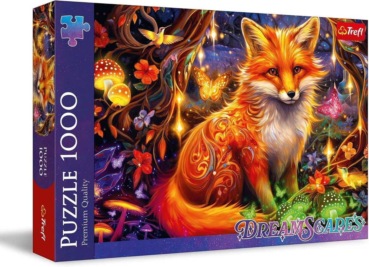 1000 Stukjes Puzzel Dromenwereld Sprookjesvos