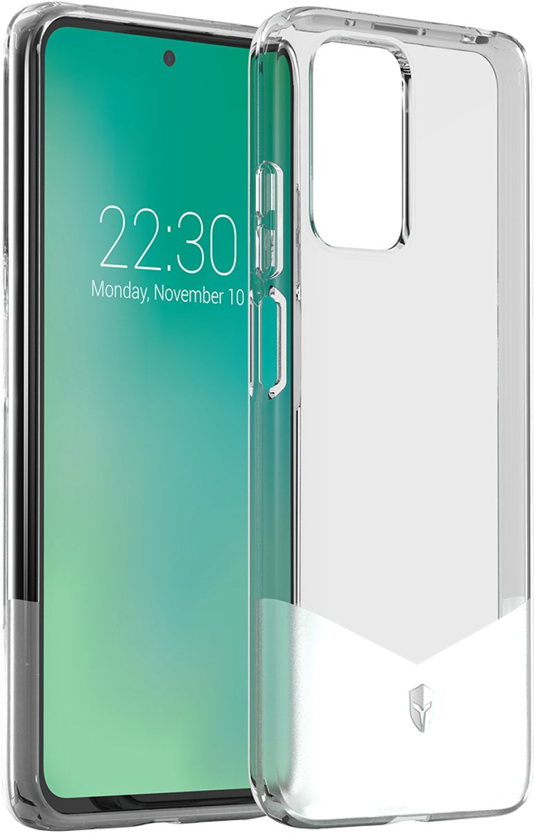 Force Case, Hoesje voor Redmi 10 Serie Pure 1m Versterkt Schokbestendig, Transparant
