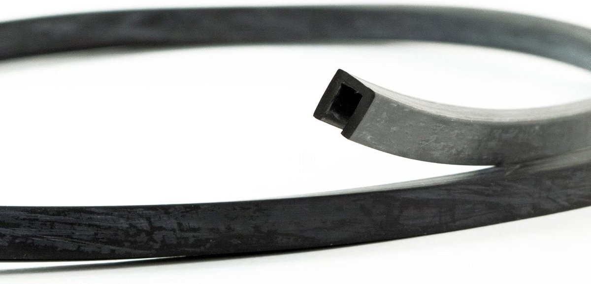 Universeel Randprofiel Zwart Afdichtingsrubber voor Bescherming en Afwerking