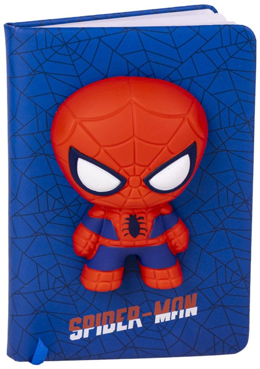 Spiderman Notebook Notitieboek Squishy
