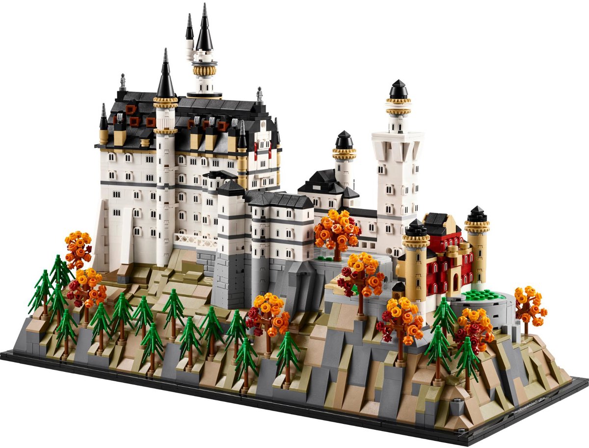 LEGO® Architecture Slot Neuschwanstein Verzamelset - 21063 — afbeelding 12