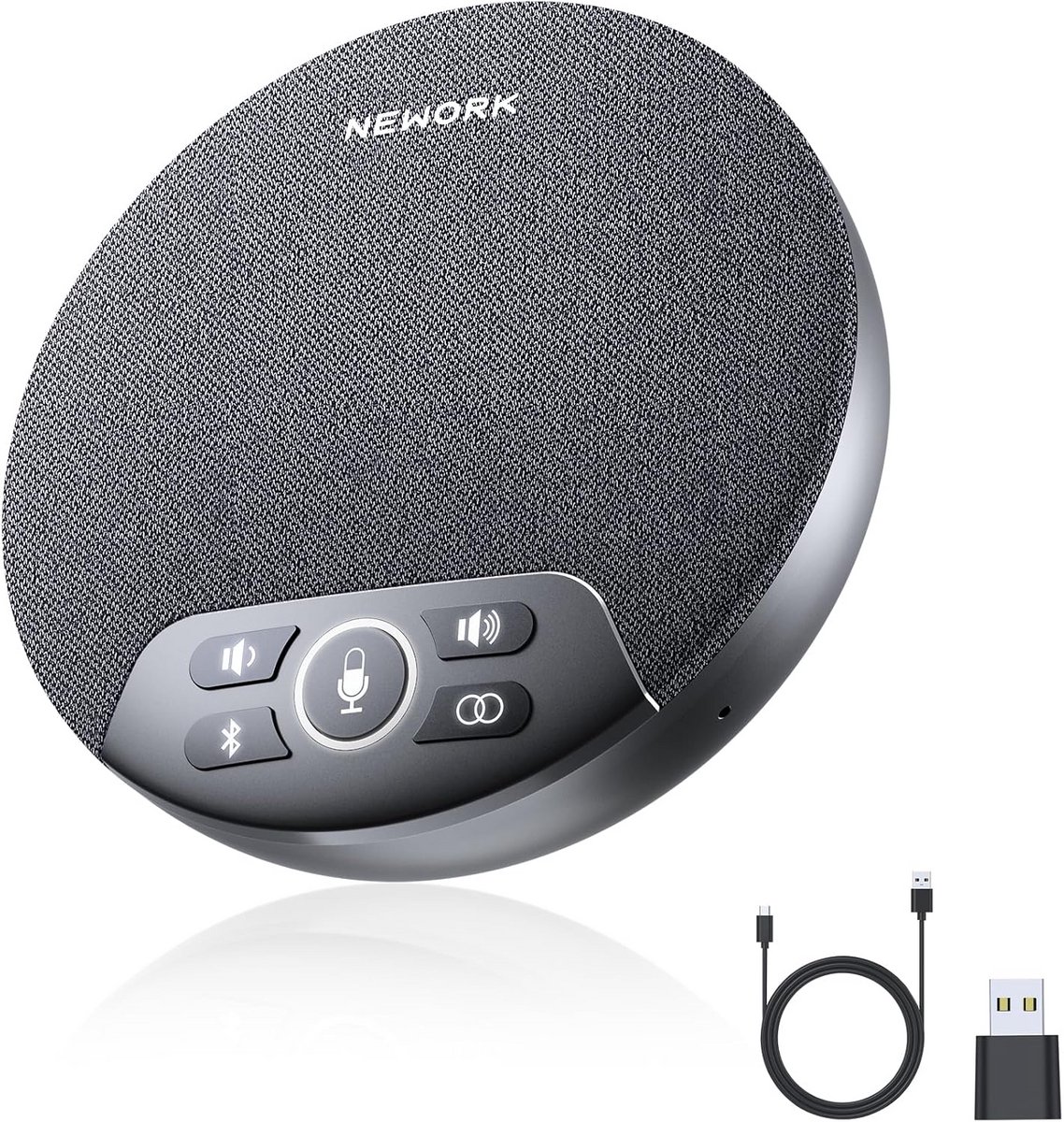 Draadloze Conferentie Speakerphone USB-C Bluetooth Dongle Krachtige Microfoon voor Zakelijk Gebruik