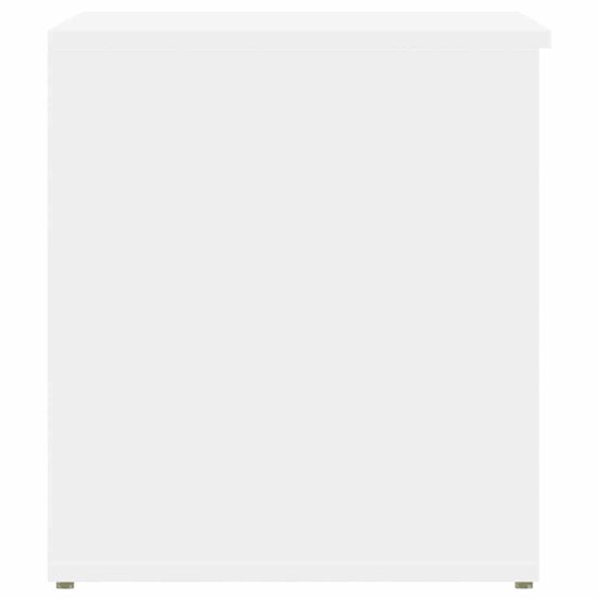 VDXL Opbergkist 84x42x46 cm bewerkt hout wit