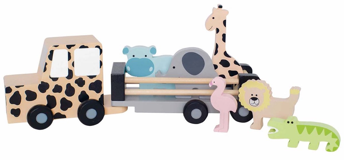 JaBaDaBaDo Jeep safari met dieren