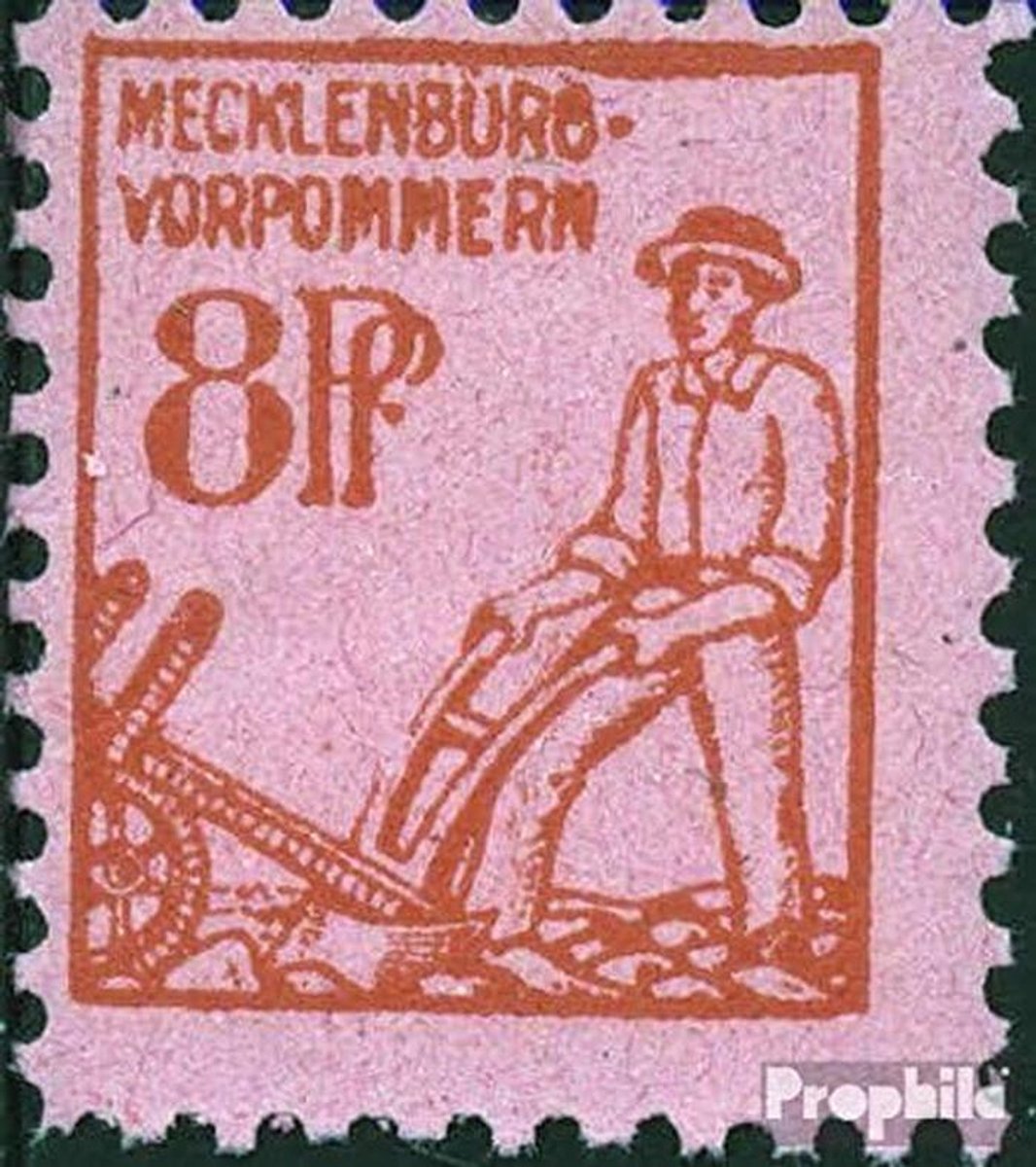 11 Sovjet Zone Postzegels 1945 - Verzamelaarseditie
