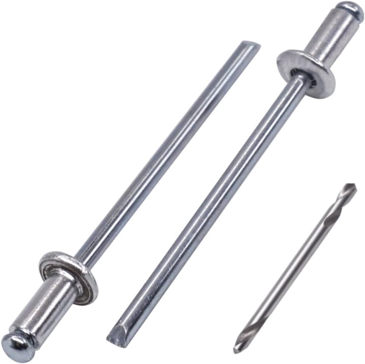 Aluminium Blindklinknagels 3,0 x 6 mm met Koepelkop - 100 Stuks