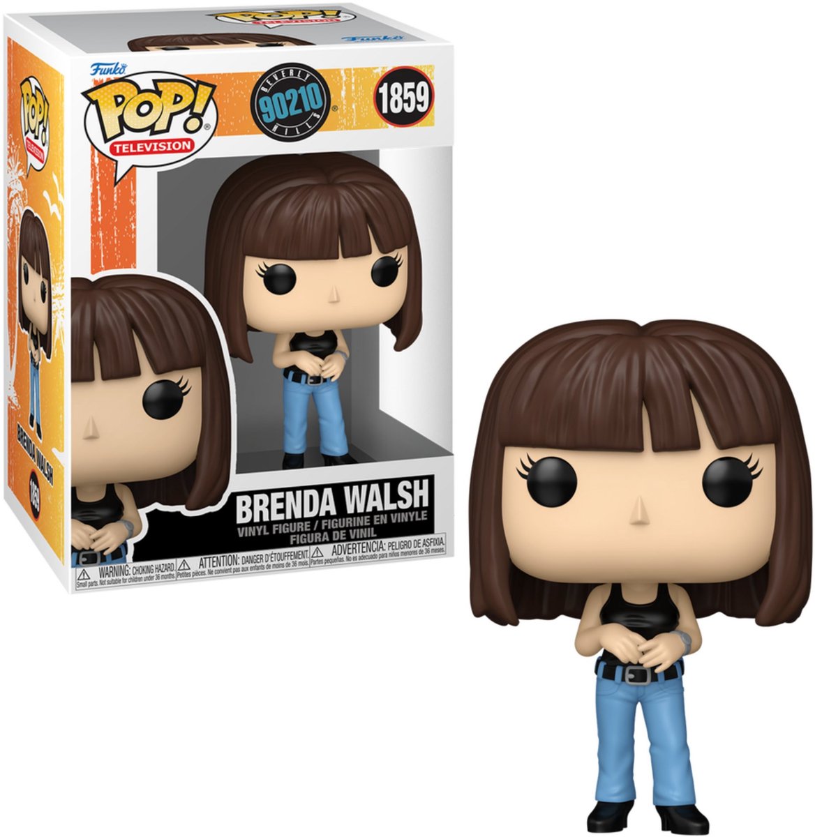 Beverly Hills, 90210 POP! TV Vinyl Figure Brenda Walsh 9 cm