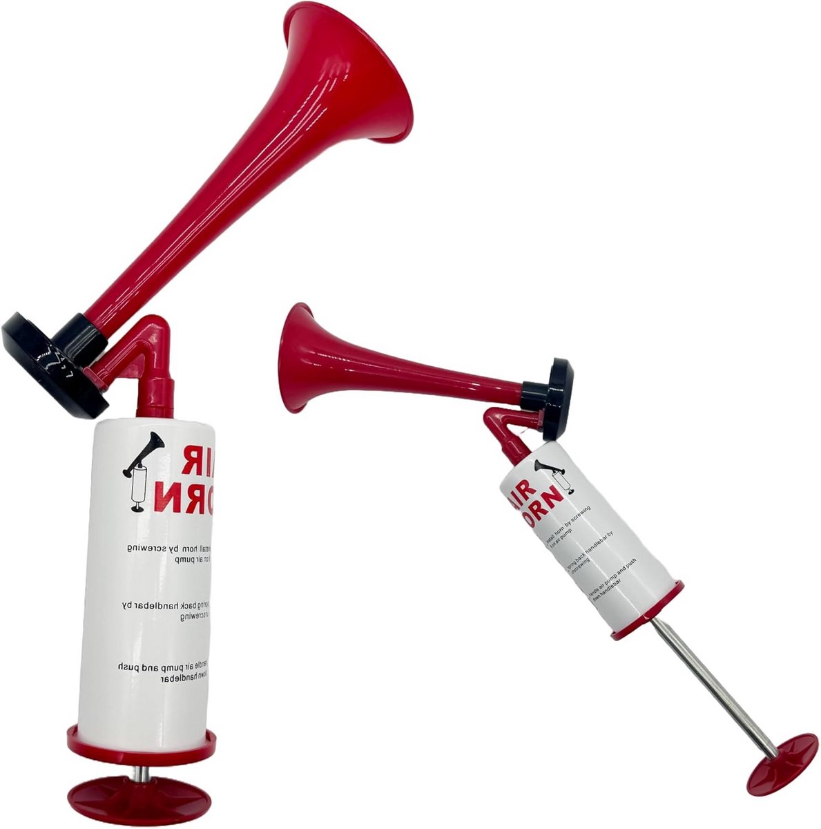 Luchthoorn met Handpomp voor Sportevenementen en Feestjes - Luid Signaal