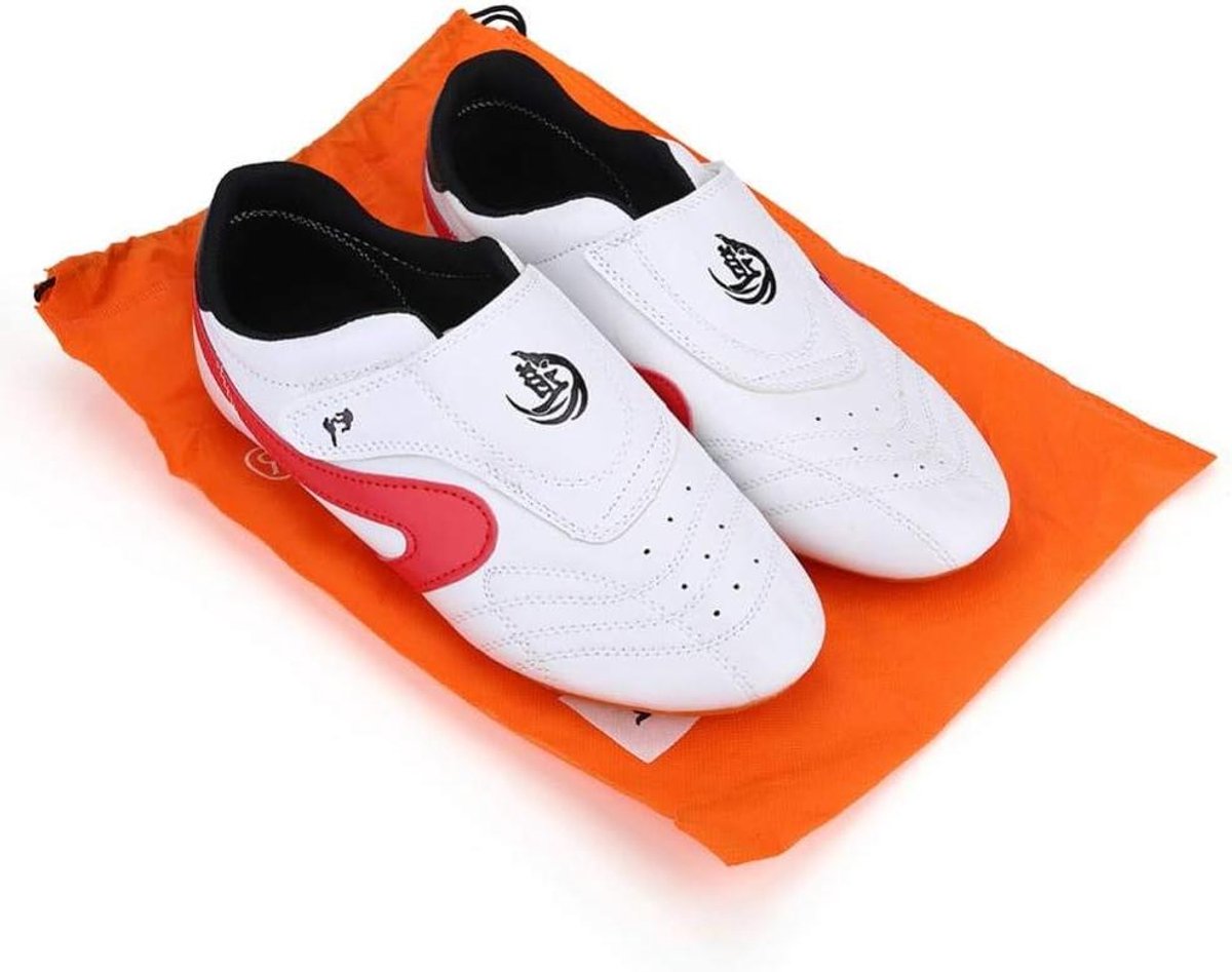 Allecto - Beschermende bokshandschoenen - Training - Zwart - Sparring - Hoogwaardig materiaal - Voor mannen en vrouwen - Modern design - Veiligheid bij vechtsport - Rood model