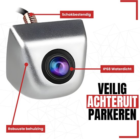 RV-370 PRO Achteruitrijcamera - Originele look - Zilver van RV — afbeelding 2