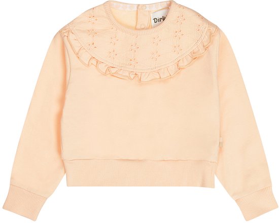 Dirkje Meisjes Loose Fit Trui - Peach