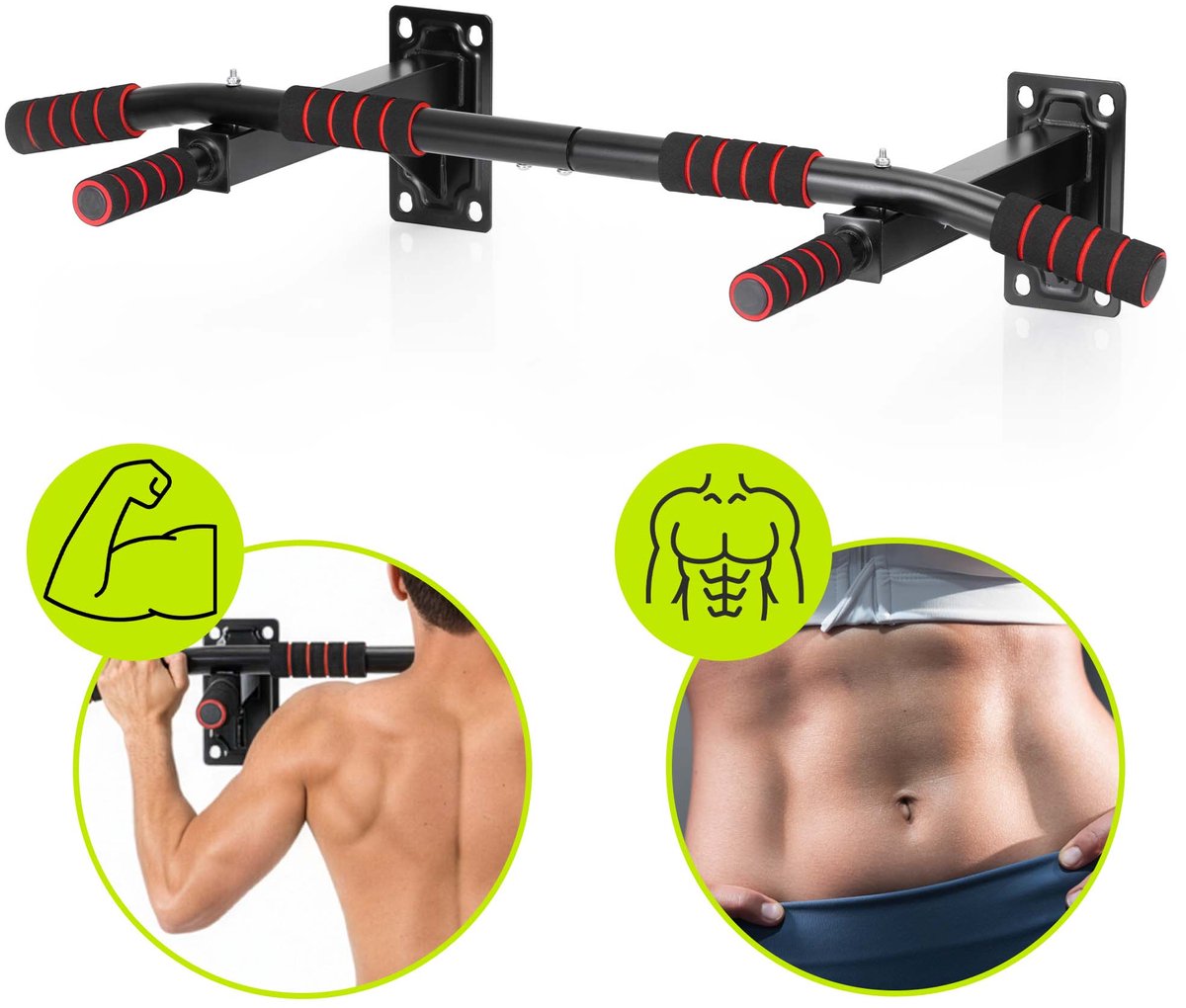 Actiget® Pull Up Bar | Optrekstang Fitness | Chin Up Bar | Pullup Bar 250 KG thumbnail 8
