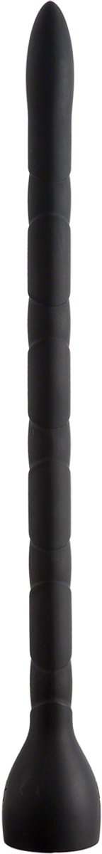 In Deep - Premium Silicone Anal Snake - Black