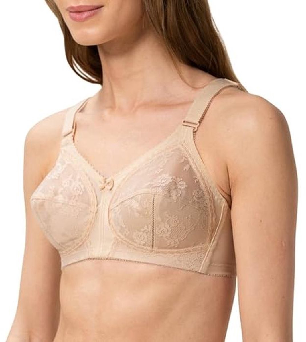 Triumph Beha dames Doreen Non Wired Bra , Beige , 90D