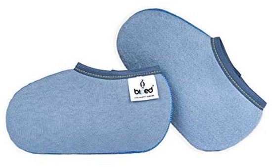 biped kinder-laarzensokken DWERGPENGUÏN- in rood of blauw - sokken voor in (rubber) laarzen, skischoenen, schaatsen en rijlaarzen z2742