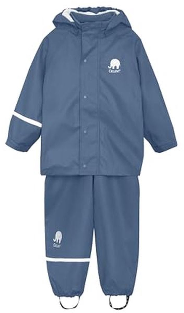 Celavi Basic rainwear set - solid PU meisjes Regenjas