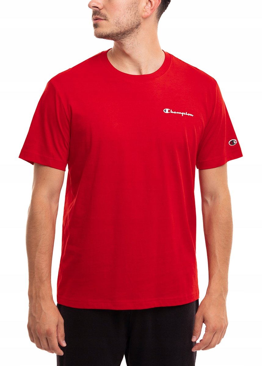Champion T-shirt Heren – Katoen Rood