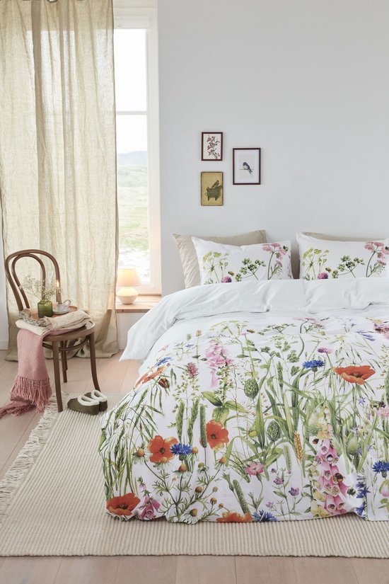 Marjolein Bastin Summer Memory dekbedovertrek - Eenpersoons - 140x200/220 cm - Multi van Merkloos — afbeelding 5