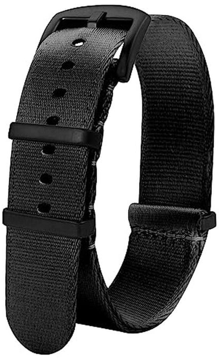 Zachte Nylon Horlogeband voor Mannen en Vrouwen - Comfortabele Vervanging voor Smartwatch en Traditionele Horloges - Verkrijgbaar in Diverse Maten (18mm, 20mm, 22mm, 24mm)