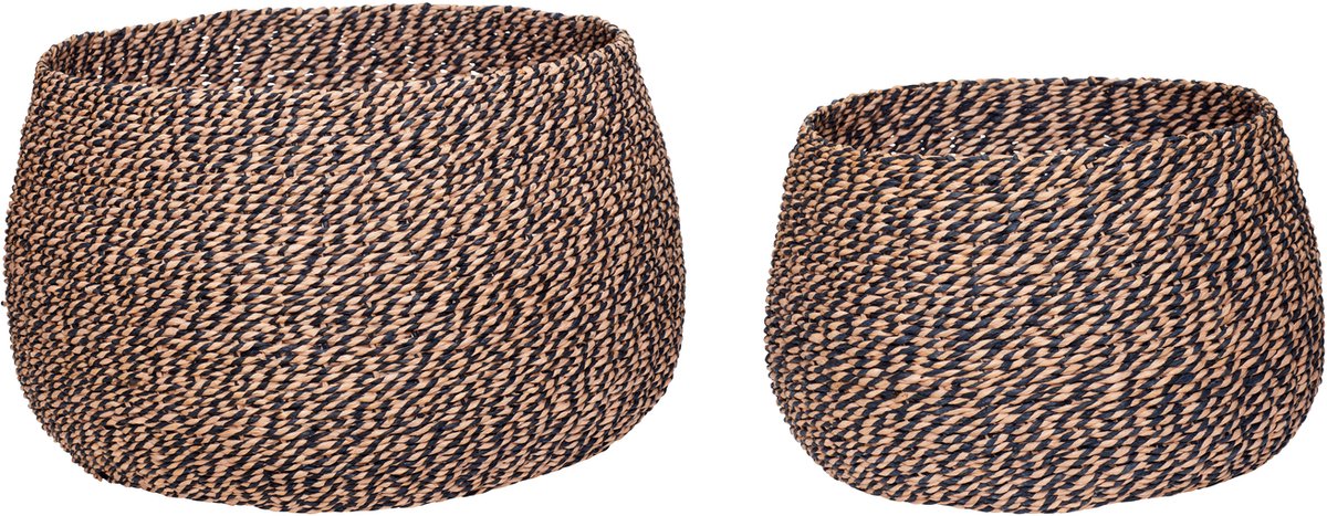 Eyrie Baskets Pink/Black (set of 2)