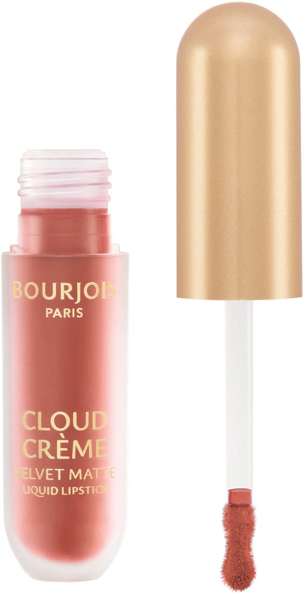 Bourjois Cloud Crème Velvet Matte Liquid Lipstick - 006 Passion Peach