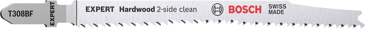Bosch EXPERT DECOUPEERZAAGBLAD T308BF 100ST HARDWOOD 2-SIDE CLEAN