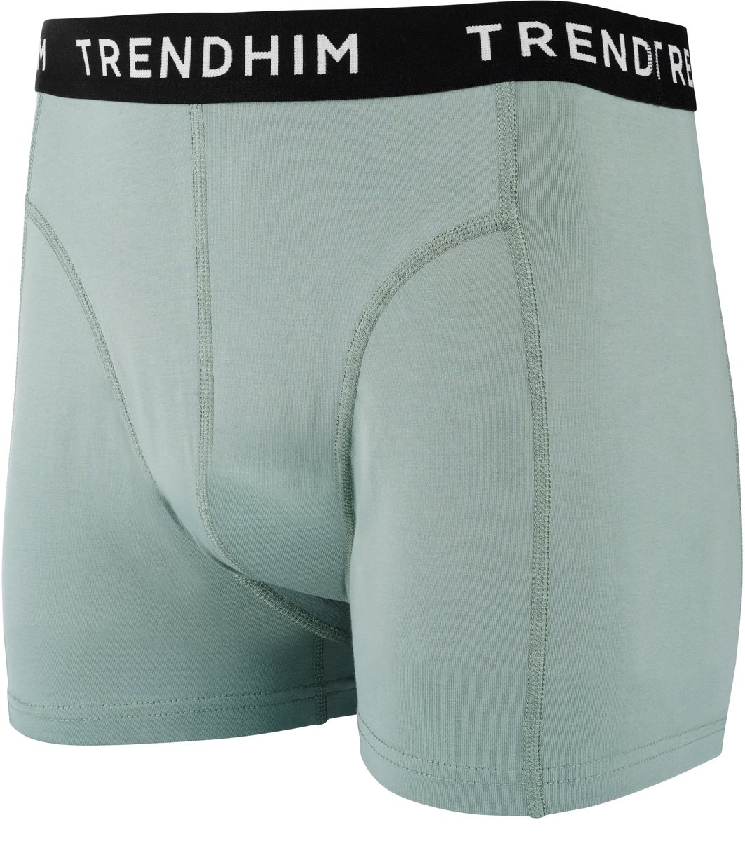 FlexFeel | Lichtgroene Katoenen Boxershort