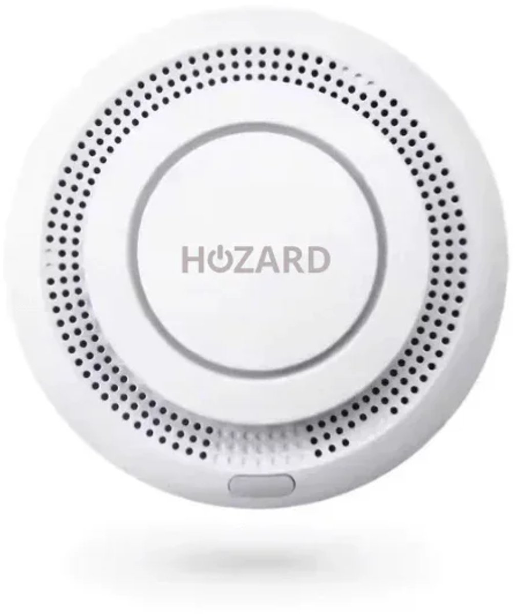 Hozard® Rook Melder - WiFi Smoke Detector - 80dB + Plakstrips