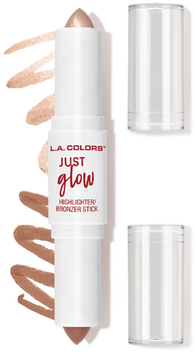 L.A. Colors - Just Glow - 594 Star Gaze - Highlighter|Bronzer Stick - Bronzer - Highlighter - 8,5 g