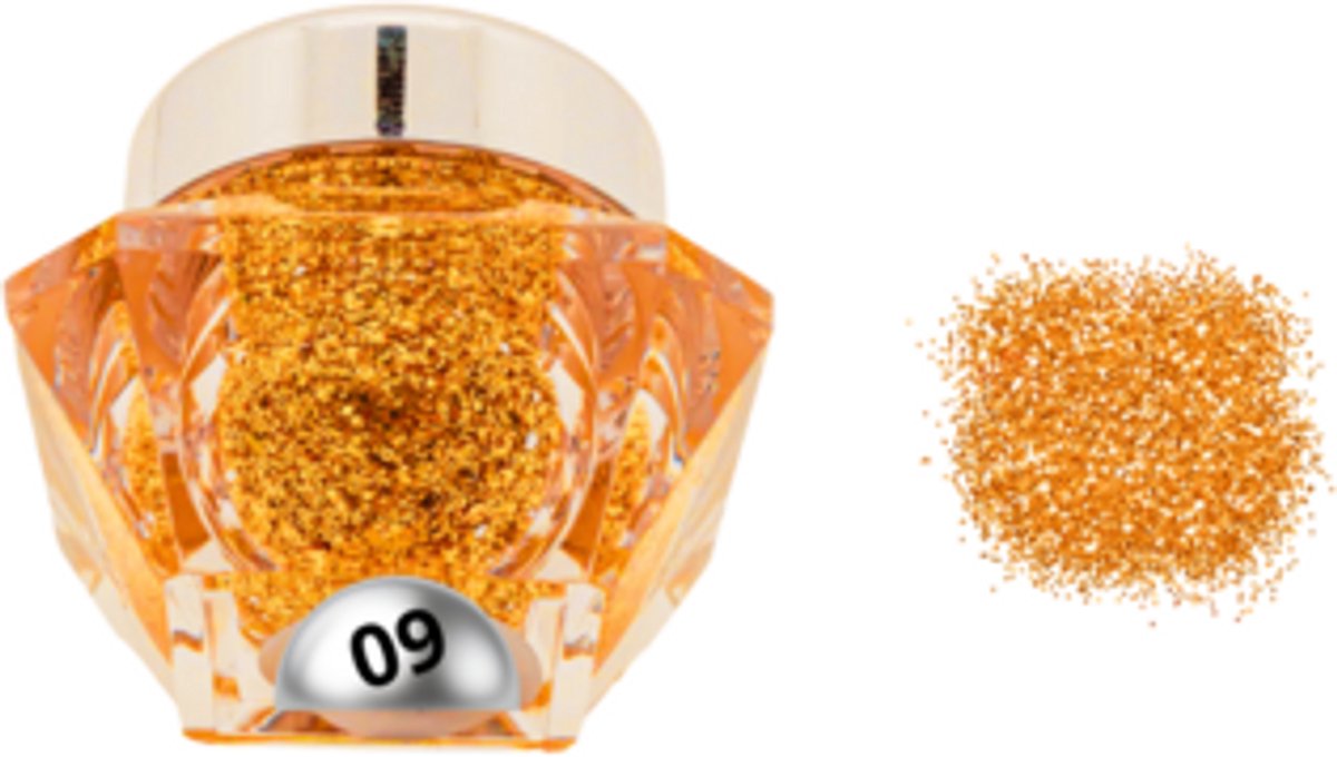 Simply Bella - Oh My Glitter - 09 Fantasy - Goud - Glitter Oogschaduw - 4 g