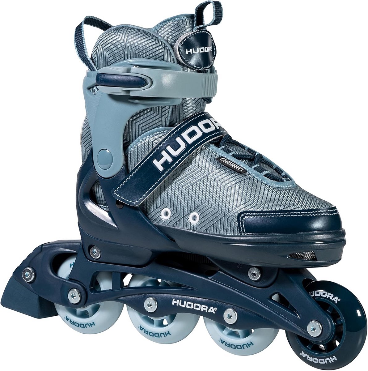 Verstelbare Inline Skates Ocean Blauw Maat 33-36 voor Kinderen en Jongeren
