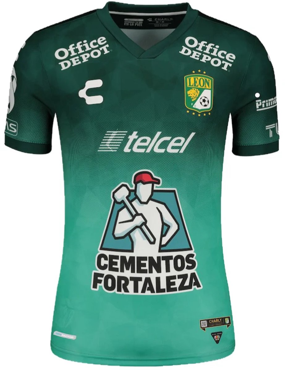 Club León Thuisshirt 2022 - Mexico Voetbalshirt - Club León - Maat S - Charly - Globalsoccershop