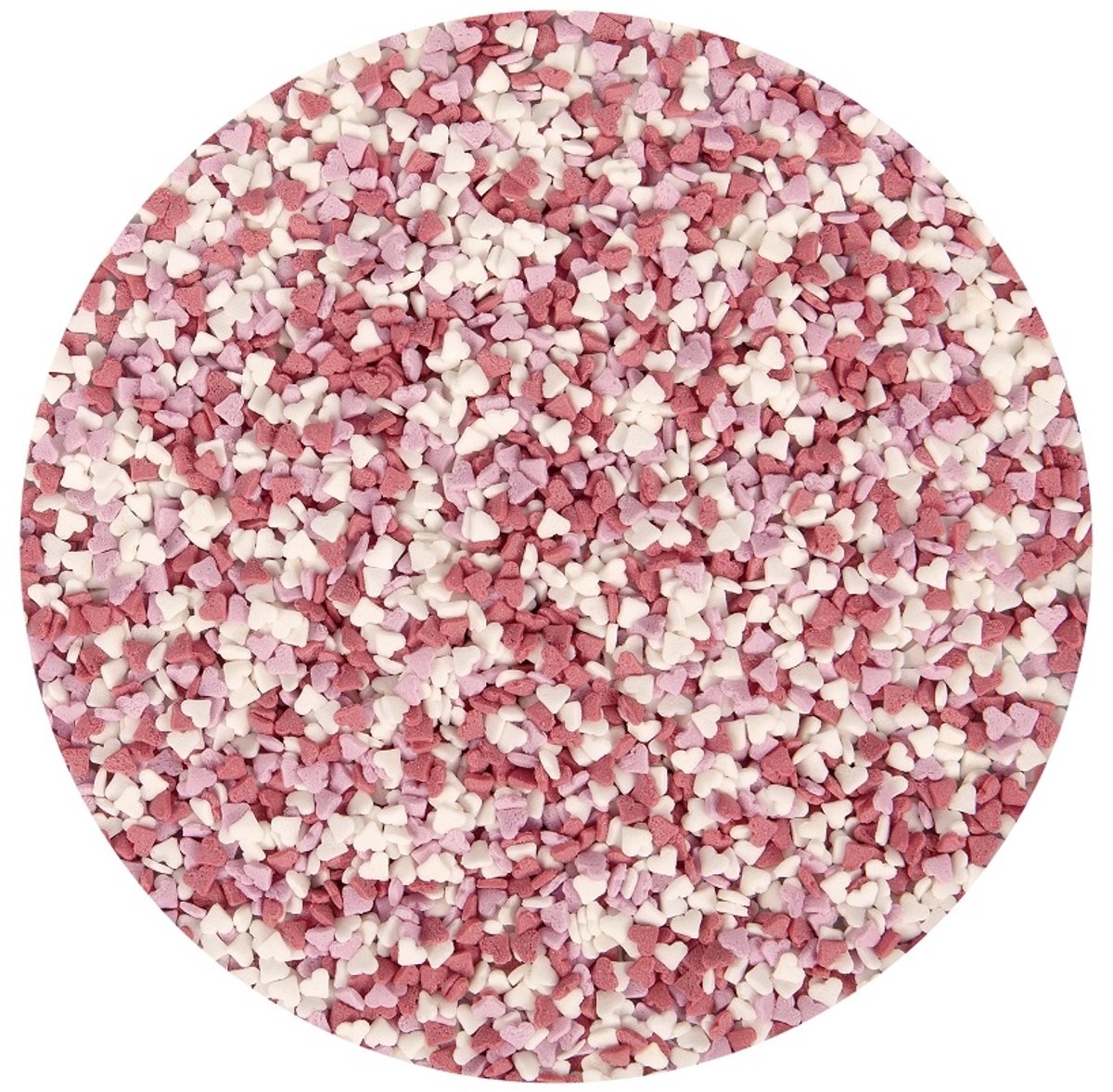 BrandNewCake® Eetbare Taart Confetti Haartjes Mix 60gr - Taartdecoratie Sprinkles - Strooisel - Taartversiering