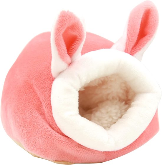 Hamsterkooi, hangmat voor knaagdieren, konijnenmand, huisje, benodigdheden voor cavia's, fretten, fluwelen nest, warm slaapbed, kleine huisdierartikelen, accessoires, schattige kooi, fluwelen speelgoed, verstopplek