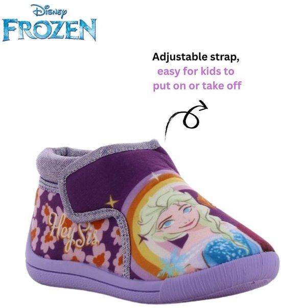 Leomil - Frozen - Girls Chaussons - Pantoufles Enfants - Pointure 24
