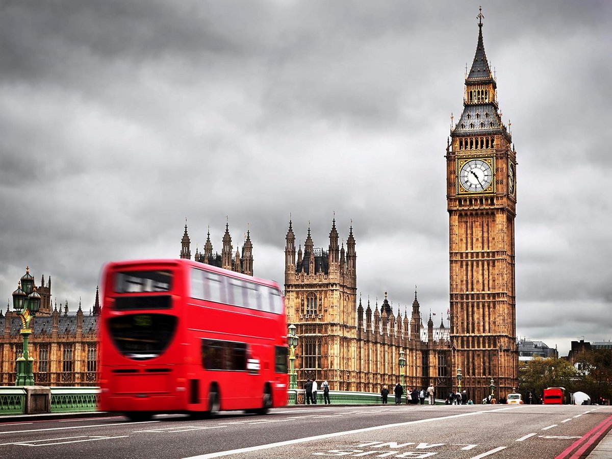 Grote Londen Big Ben Achtergronddoek voor Feesten en Evenementen (7x5ft)