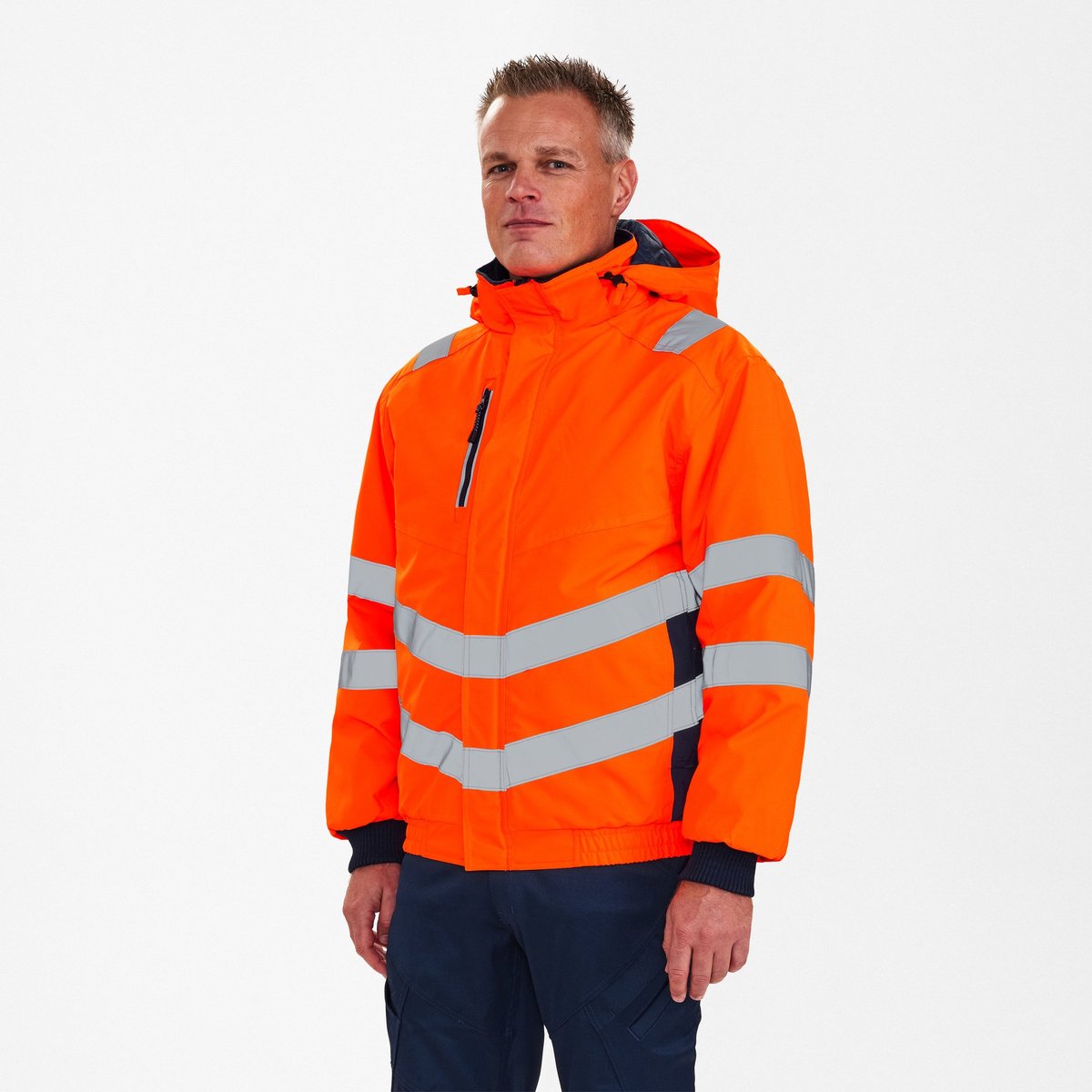 Engel Safety pilot jack 1246-930 - Hi-vis Orange / Blue Ink - 6XL
