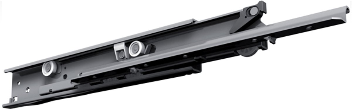 Fulterer ladegeleider 8291 - 550 mm | draagkracht tot 200 kg | volledig uittrekbaar |bodemmontage met hoeklijn | set van 2 |