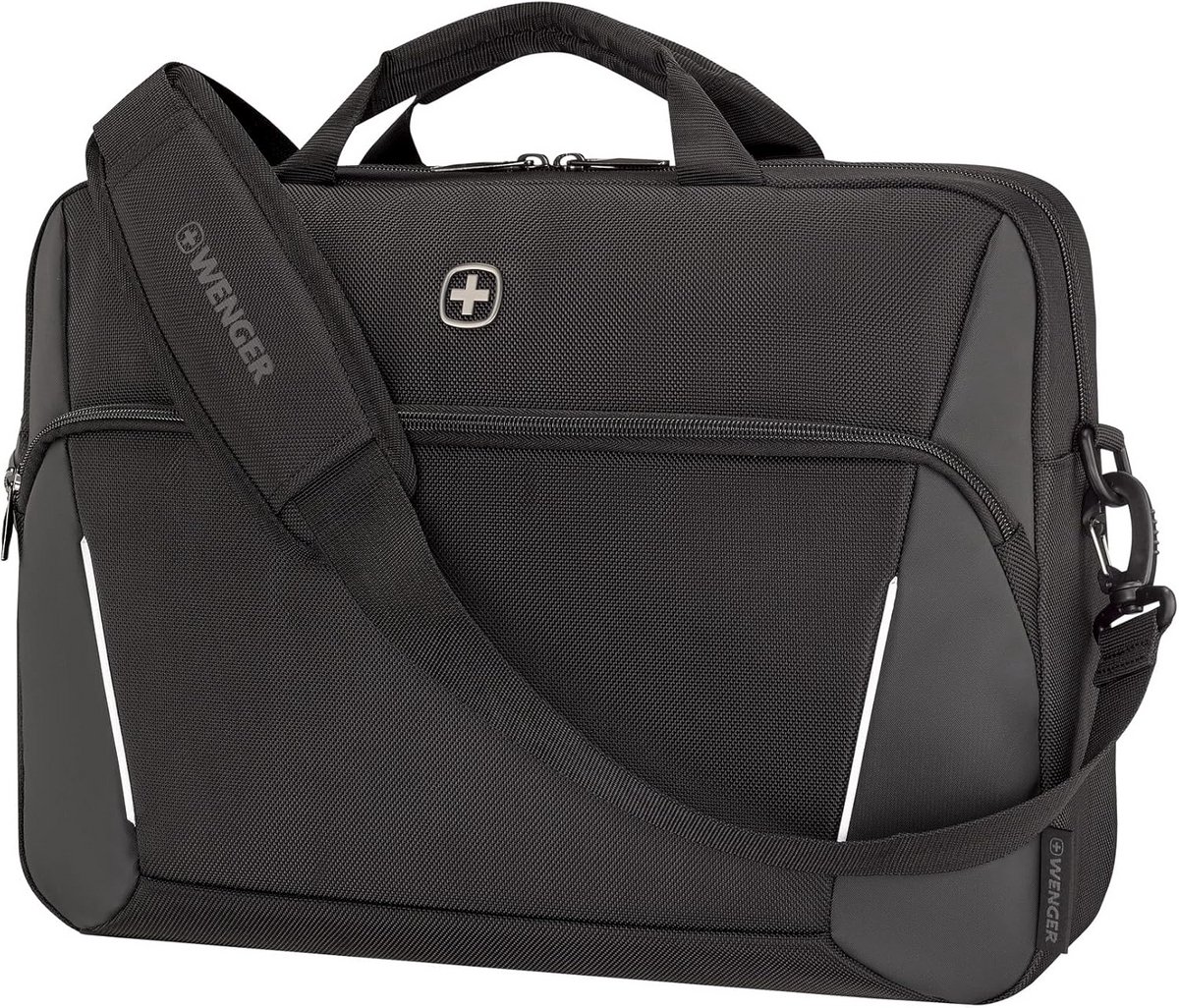 Compacte Laptoptas 16 Inch voor Heren en Dames - Zwart