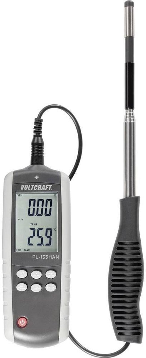 Digitale Windmeter Anemometer 0.1 tot 25 m/s voor Hobby en Ventilatie
